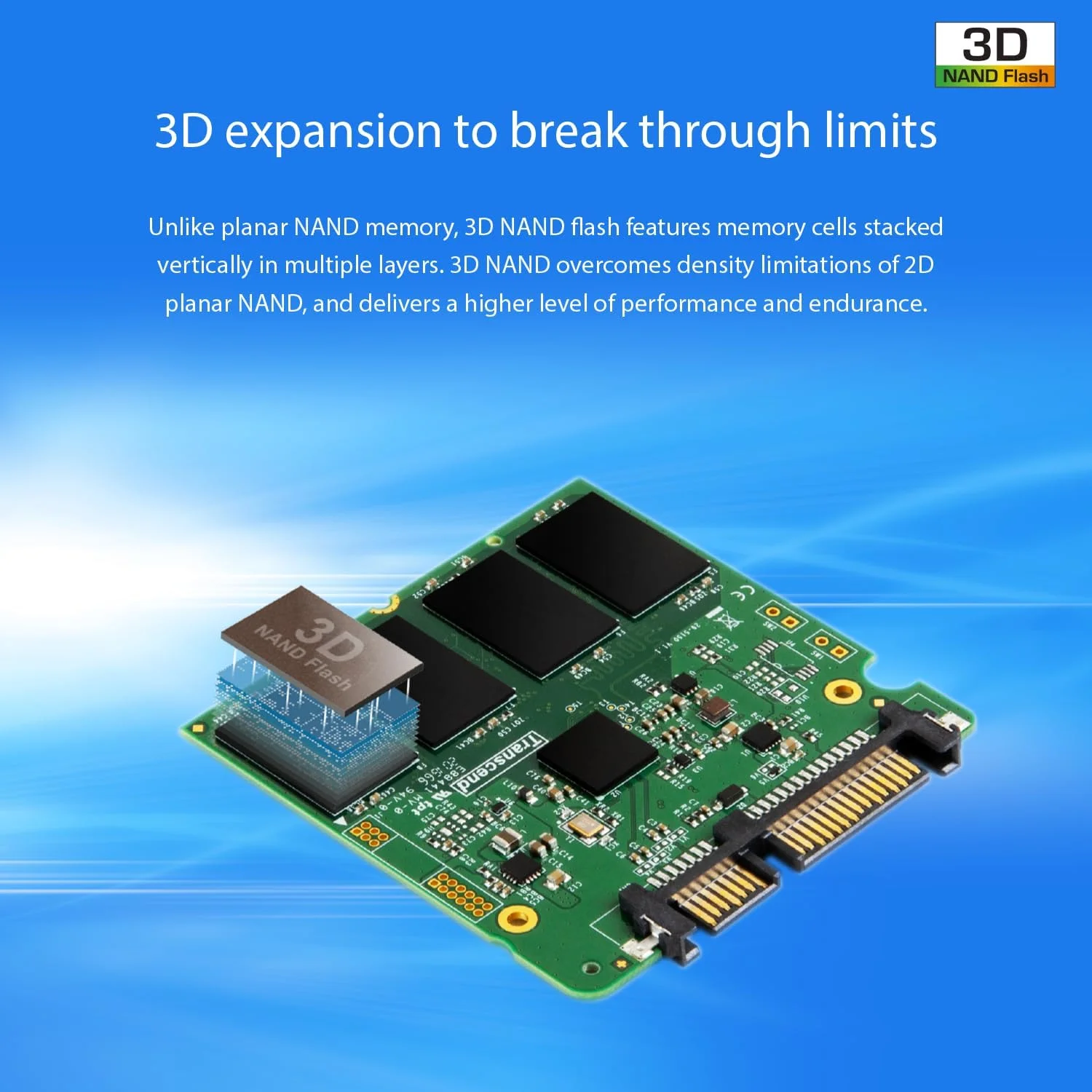 حافظه اس اس دی 120 گیگابایتی ترنسند مدل SSD220S، 2.5 اینچی، SATA III 6Gb/s، نقره ای