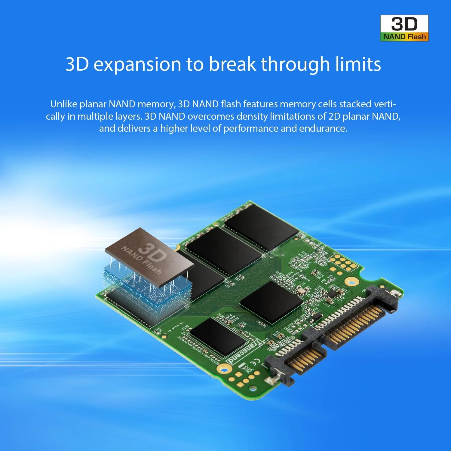 حافظه اس اس دی 1 ترابایتی Transcend TS1TSSD230S مدل SSD230S، رابط SATA III 6Gb/s، 2.5 اینچی، نقره ای