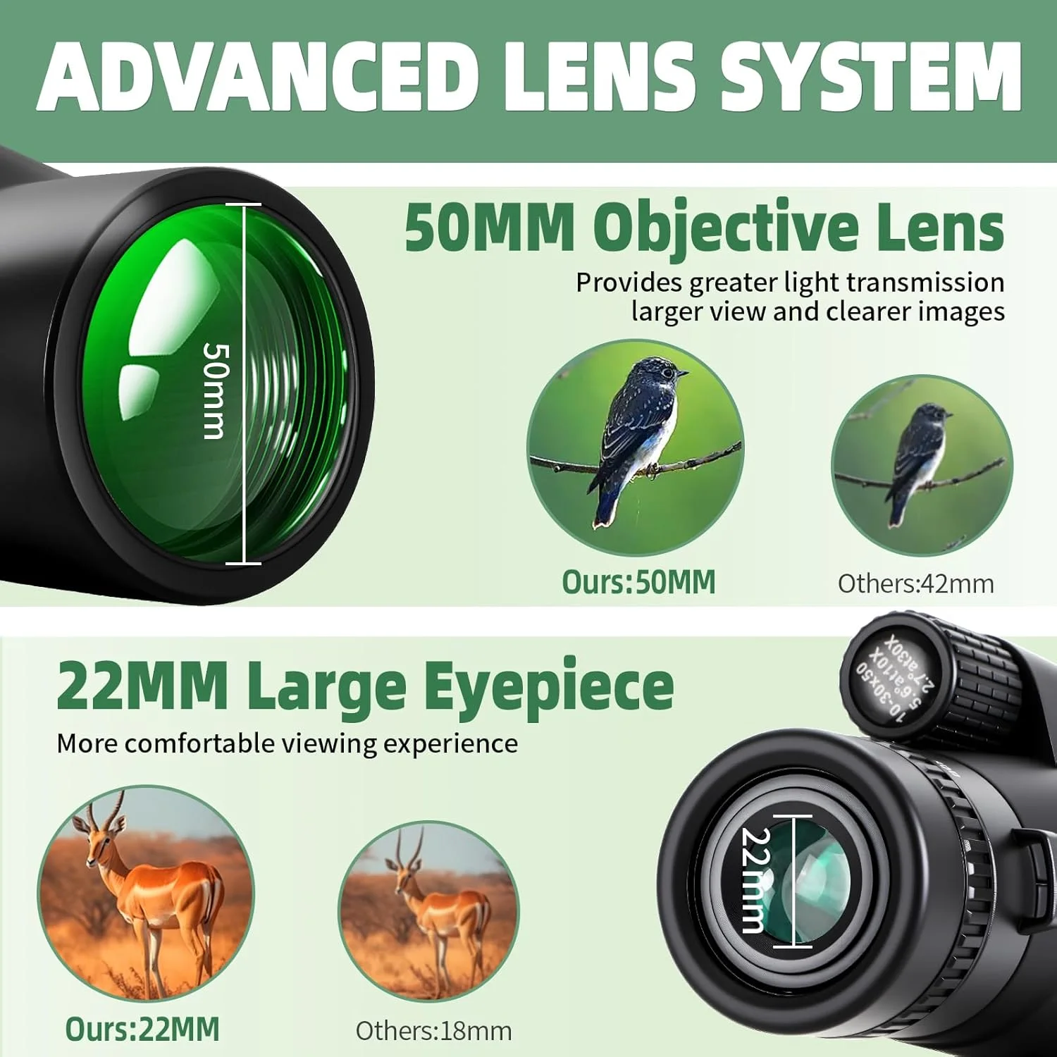 تلسکوپ مونوکولار 10-25x50 به همراه نگهدارنده تلفن هوشمند، بند دستی و سه پایه، منشور BAK4 و پوشش FMC، هدیه تولد برای آقایان، پدر، همسر، نوجوان، تجهیزات کوهنوردی تلسکوپ مونوکولار 10-25x50 به همراه نگهدارنده تلفن هوشمند، بند دستی و سه پایه، منشور BAK4 و پوشش FMC، هدیه تولد برای آقایان، پدر، همسر، نوجوان، تجهیزات کوهنوردی