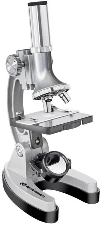 میکروسکوپ اکسپلوروان Bresser 88-51000 - مجموعه 300-1200x نقره ای