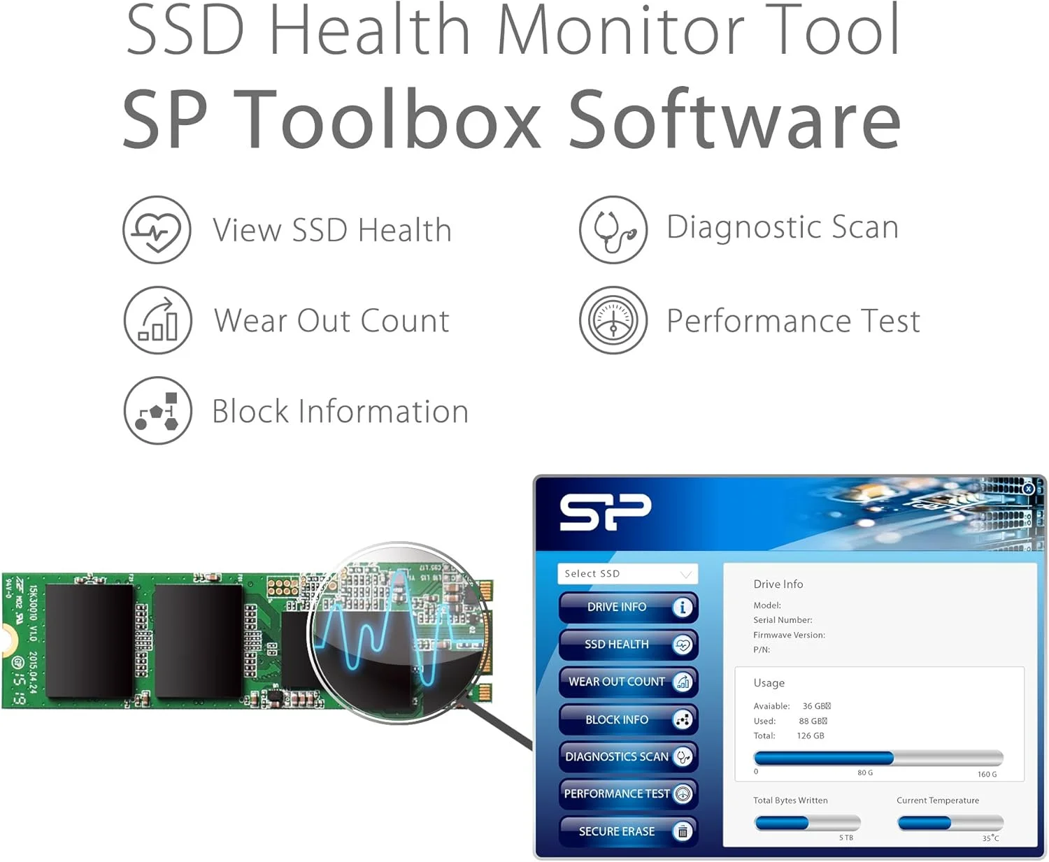 اس اس دی سیلیکون پاور A55 512GB M.2 SATA، سرعت تا 560 مگابایت بر ثانیه، 3D NAND با SLC Cache، M.2 2280 SATA III 6Gb/s درایو حالت جامد داخلی برای کامپیوتر رومیزی و لپ تاپ