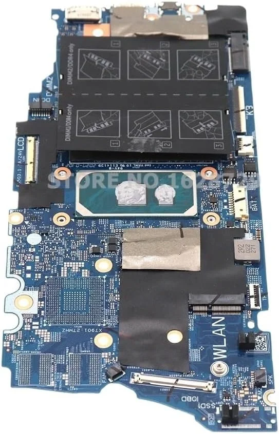 مادربرد لپ تاپ 15 7500 مدل SRGKL I5-1035G1 با شماره قطعه CN-0GVCY9 0GVCY9 GVCY9 19789-1