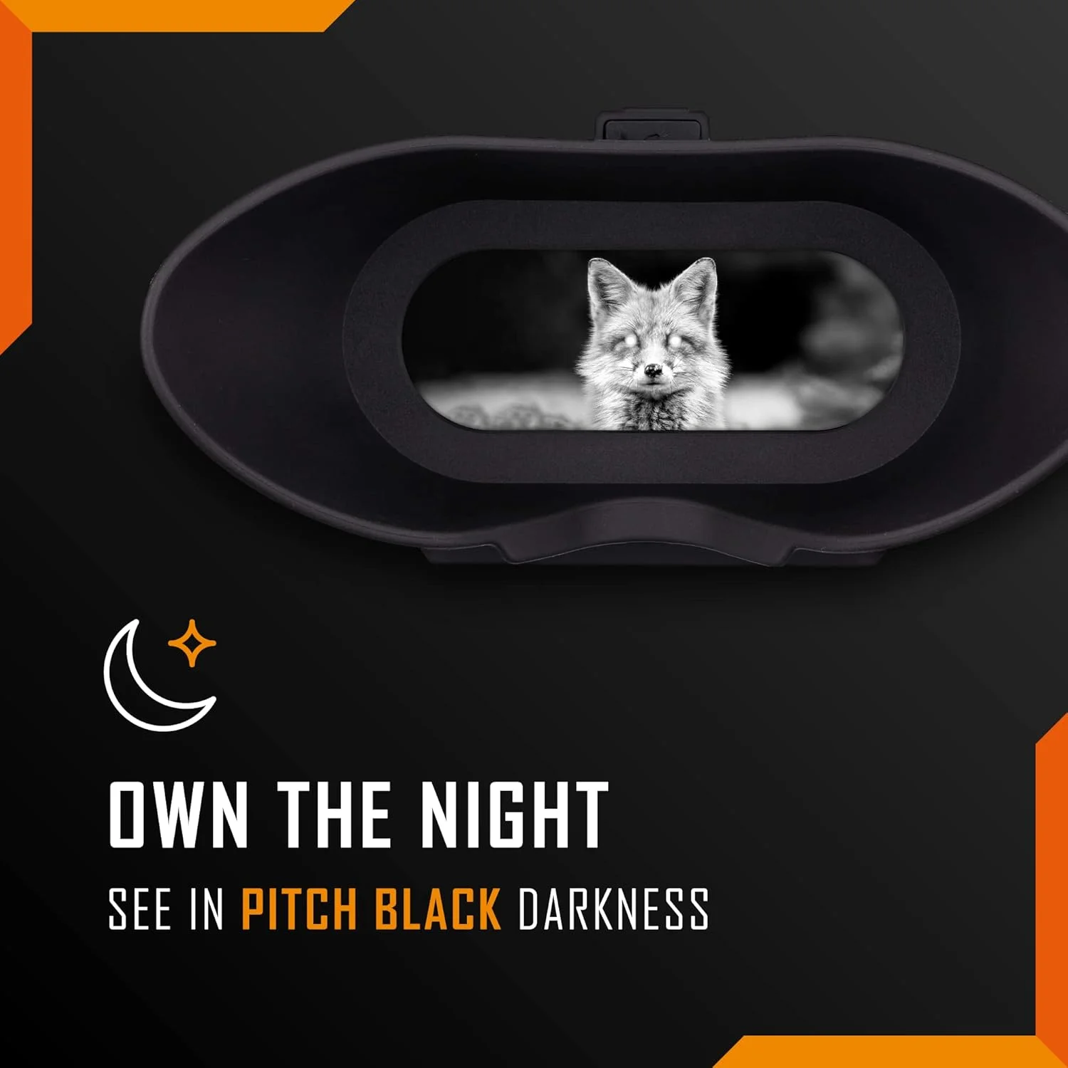 دوربین دید در شب - دوربین دوچشمی دید در شب Nightfox Swift با قابلیت نصب روی سر، لنز زاویه باز 1x، دوربین دوچشمی دید در شب تاکتیکی مادون قرمز برای بزرگسالان