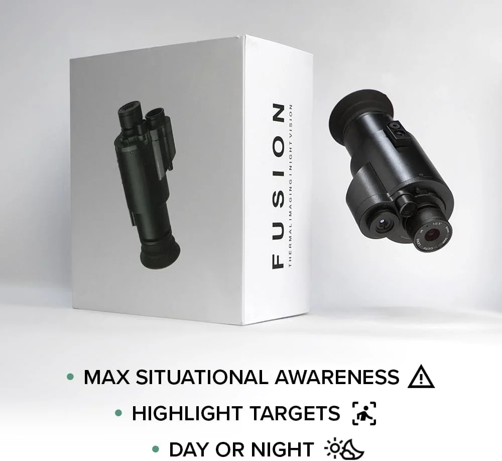 دوربین دید در شب حرارتی و دیجیتال فیوژن - نصب روی سر و کلاه، دید گسترده، لنز 1x، تک چشمی حرارتی مادون قرمز قابل شارژ USB برای ایرسافت CQB، ابزار/اسباب بازی آموزش تاکتیکی دوربین دید در شب حرارتی و دیجیتال فیوژن - نصب روی سر و کلاه، دید گسترده، لنز 1x، تک چشمی حرارتی مادون قرمز قابل شارژ USB برای ایرسافت CQB، ابزار/اسباب بازی آموزش تاکتیکی