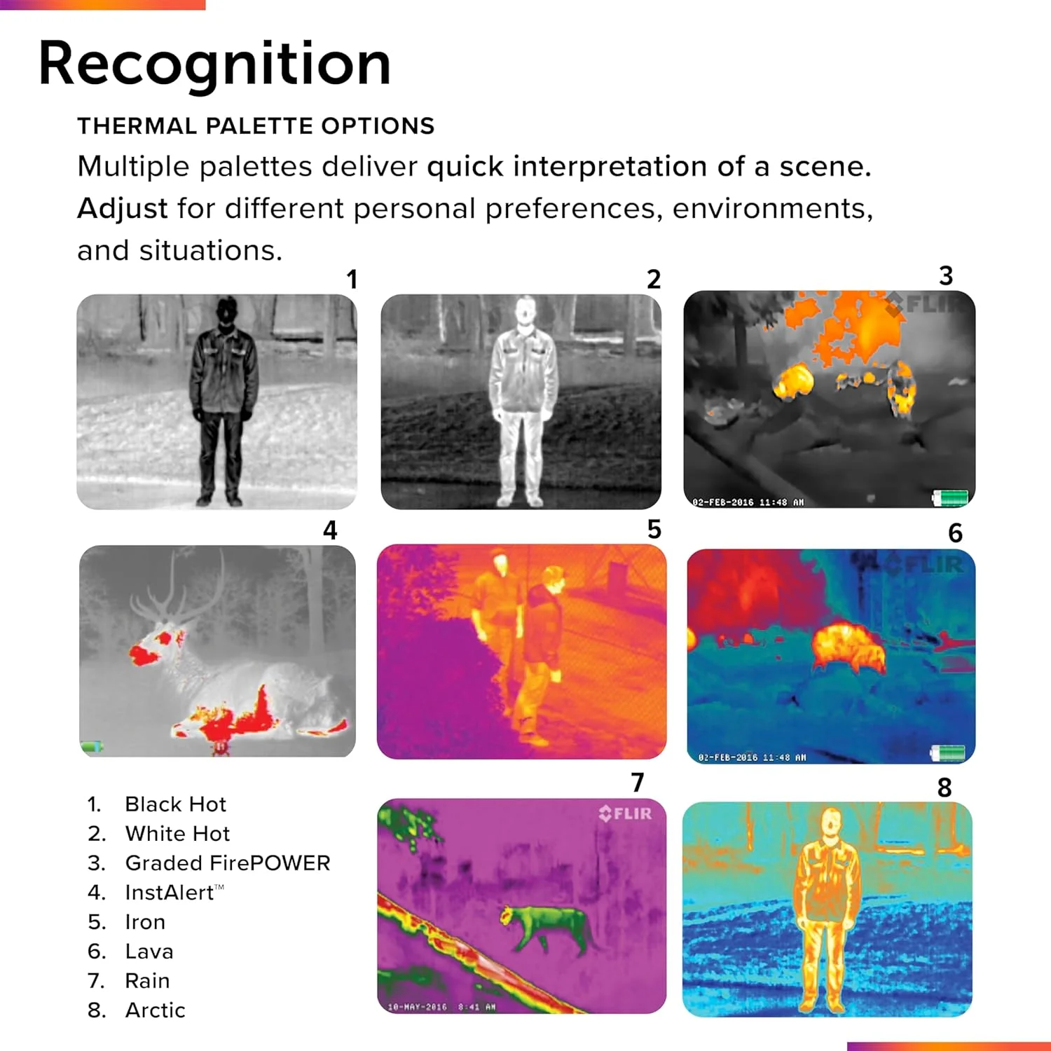 تک چشمی تصویربرداری حرارتی فشرده FLIR Scout TKx برای تماشای حیات وحش و فعالیت های فضای باز