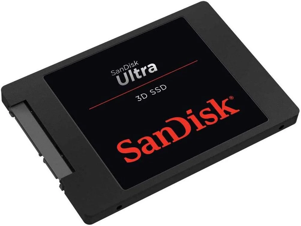 حافظه اس اس دی داخلی 500 گیگابایتی SanDisk Ultra 3D Nand - مدل SDSSDH3-500G-G25، مشکی