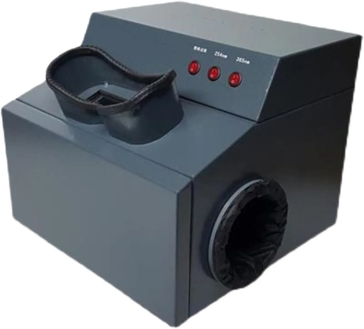 نورسنج UV مدل WFH-203B، آنالیزور سه منظوره UV جعبه سیاه برای تشخیص UV با طول موج 254 نانومتر و 365 نانومتر، کاربردی و بادوام