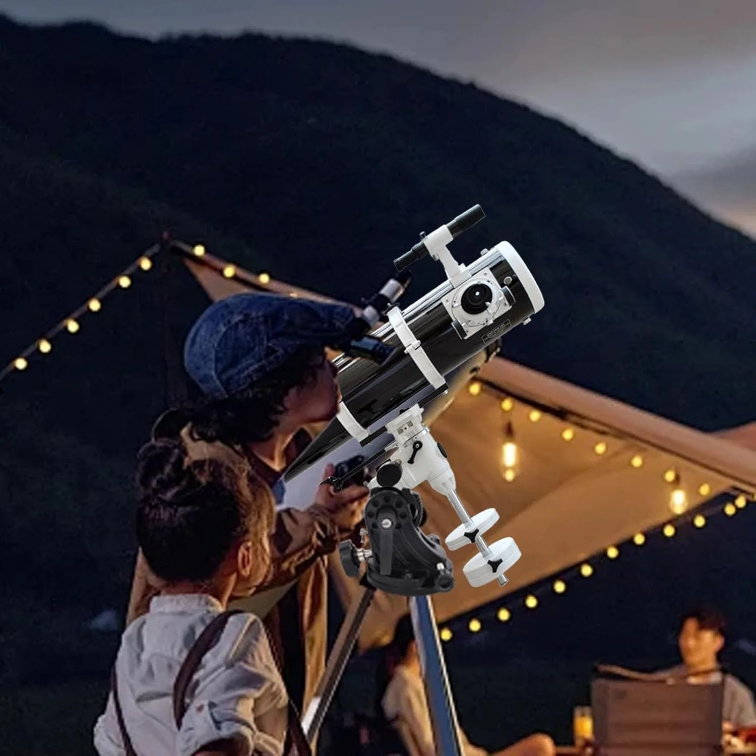 پایه تنظیم عرض جغرافیایی آلیاژ آلومینیوم مناسب برای نصب تلسکوپ میدان ستاره ای 0 تا 90 درجه برای عکاسی خورشیدی (مشکی)