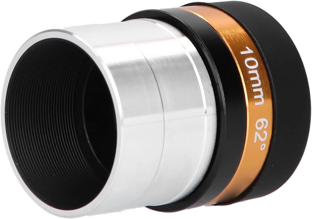 چشمی تلسکوپ، چشمی زاویه باز 62 درجه آسفریک، لنزهای تلسکوپ با وضوح بالا و پوشش کامل برای تلسکوپ نجومی 1.25 اینچی (10 میلی متر) چشمی تلسکوپ، چشمی زاویه باز 62 درجه آسفریک، لنزهای تلسکوپ با وضوح بالا و پوشش کامل برای تلسکوپ نجومی 1.25 اینچی (10 میلی متر)