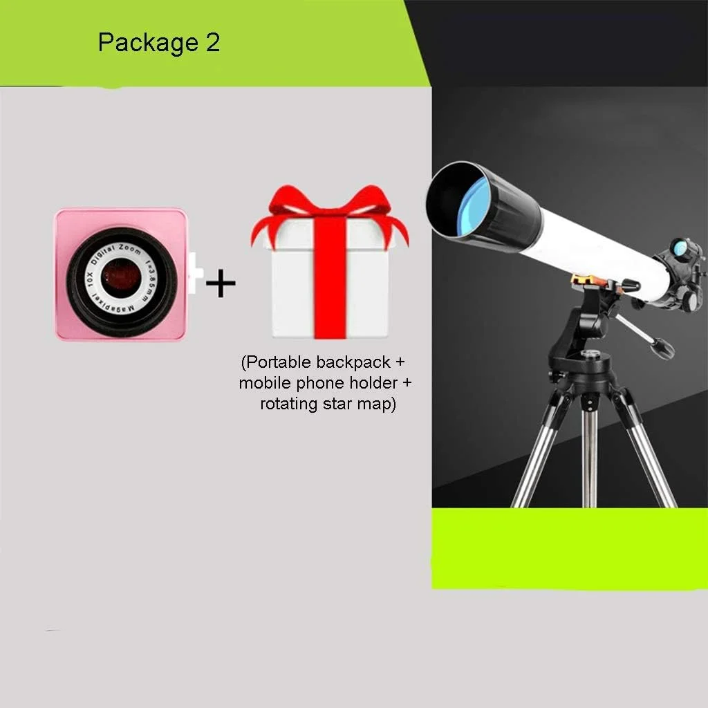 تلسکوپ، تلسکوپ نجومی، تلسکوپ شکستی نجومی حرفه ای با فاصله کانونی 700 میلی متر برای افراد و مبتدیان، برای کودکان تلسکوپ، تلسکوپ نجومی، تلسکوپ شکستی نجومی حرفه ای با فاصله کانونی 700 میلی متر برای افراد و مبتدیان، برای کودکان