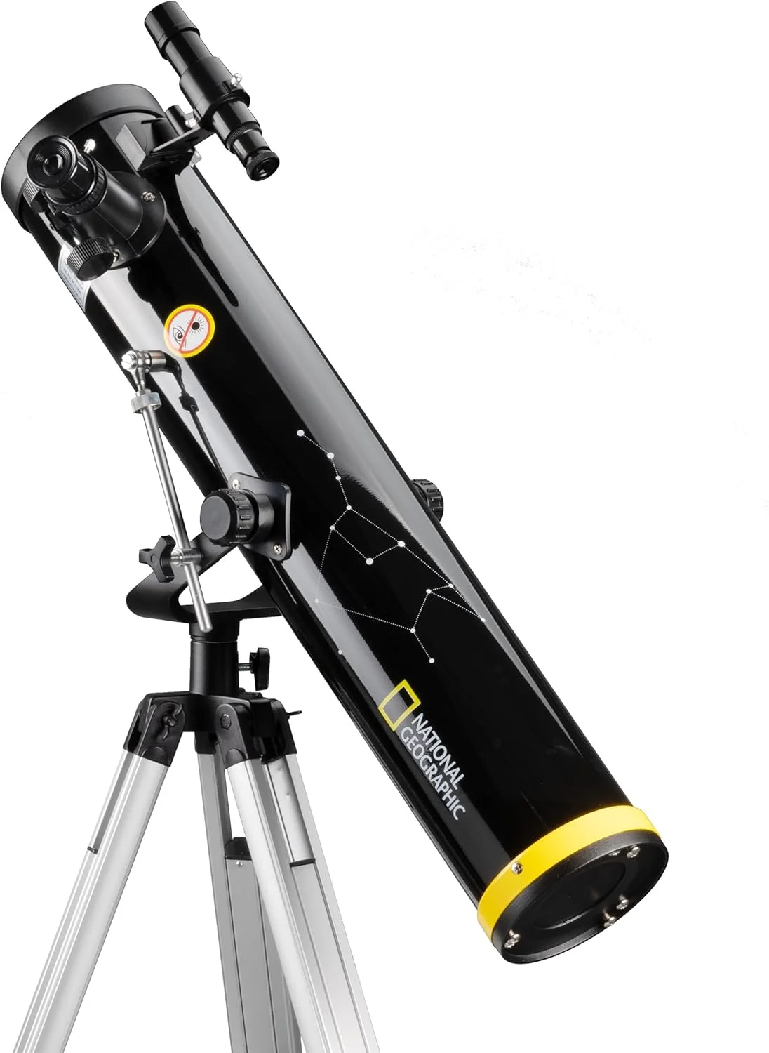 تلسکوپ بازتابی نشنال جئوگرافیک 76/700 AZ، مشکی