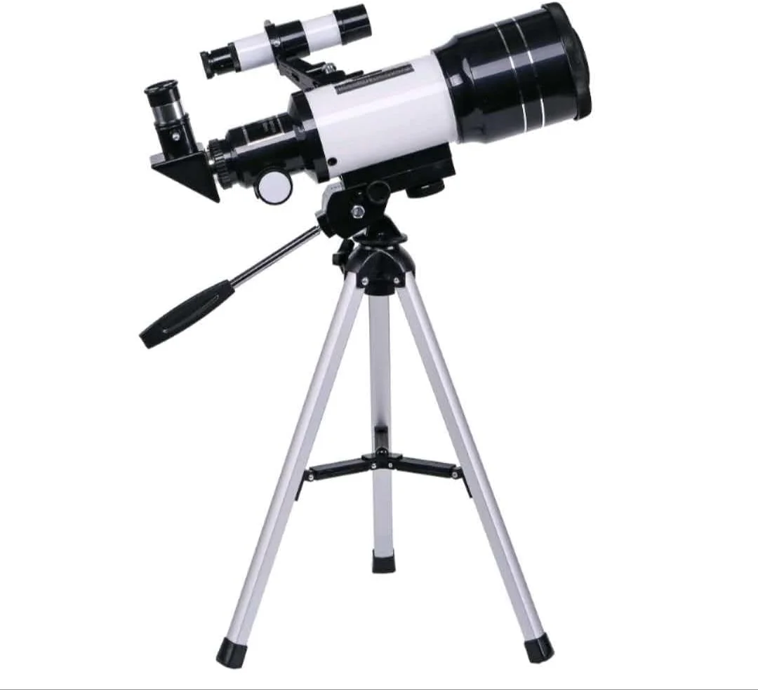 مجموعه تلسکوپ نجومی F30070M با پایه سه پایه، چند چشمی و لوازم جانبی نصب