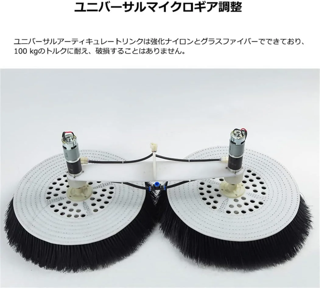 دستگاه تمیز کننده برقی خورشیدی، برس تمیز کننده پنجره، دستگاه تمیز کننده خورشیدی، برس مخصوص آب برای سقف، برس تلسکوپی برای شستشوی کامیون کاروان، 5.5 متر