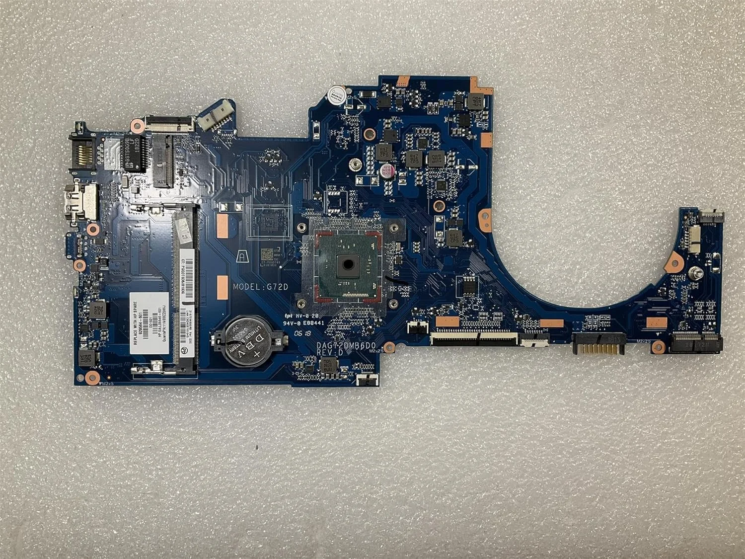 مادربرد مناسب برای لپ تاپ های HP 14-BP و 14-BK با شماره قطعه L05546-601، 929564-601، 931420-001 و 931420-601 با پردازنده N3710 مادربرد مناسب برای لپ تاپ های HP 14-BP و 14-BK با شماره قطعه L05546-601، 929564-601، 931420-001 و 931420-601 با پردازنده N3710