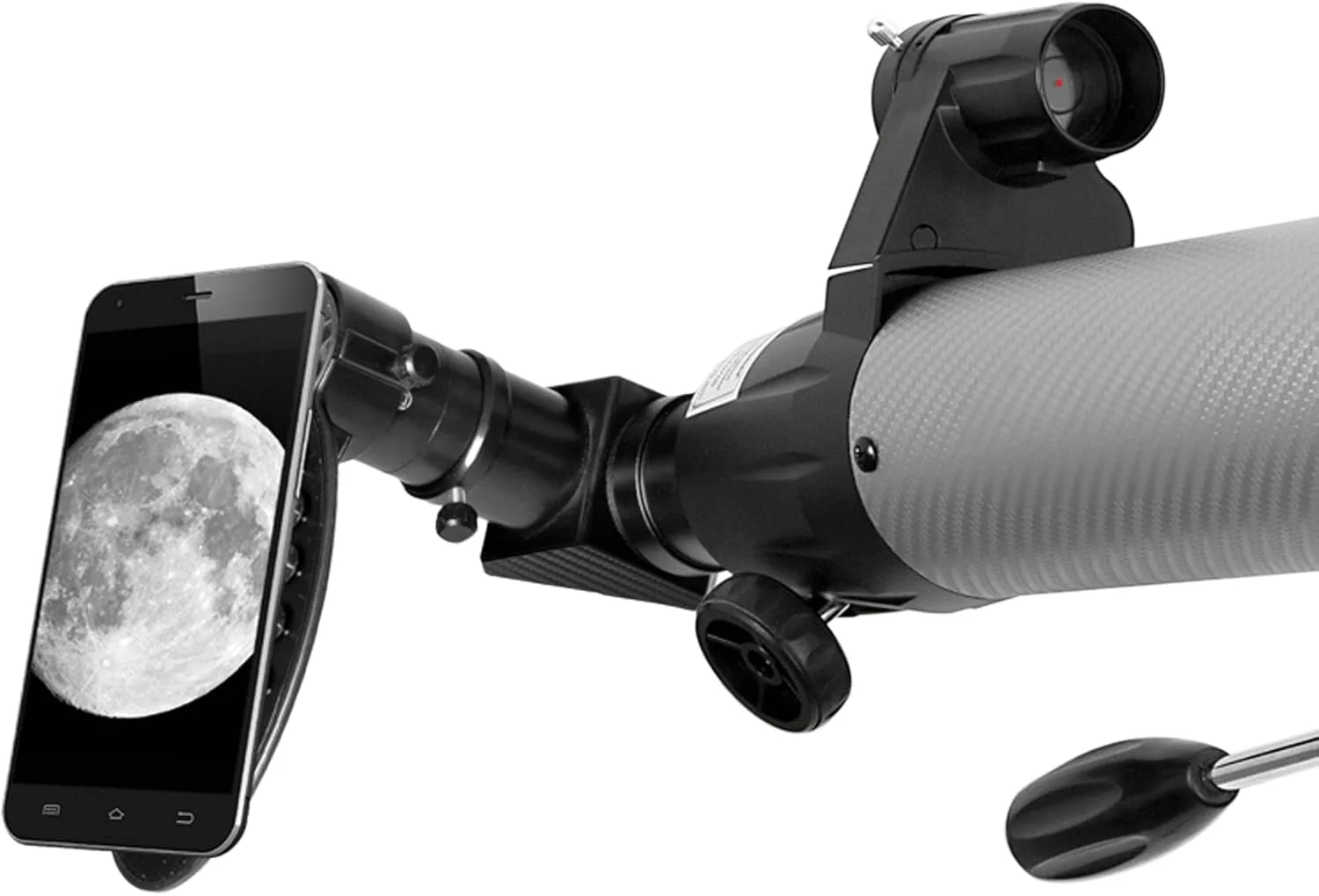 تلسکوپ شکستی ۷۰ میلی‌متری نشنال جئوگرافیک Explore Scientific - سه پایه با ارتفاع قابل تنظیم - نرم افزار نجومی اشانتیون