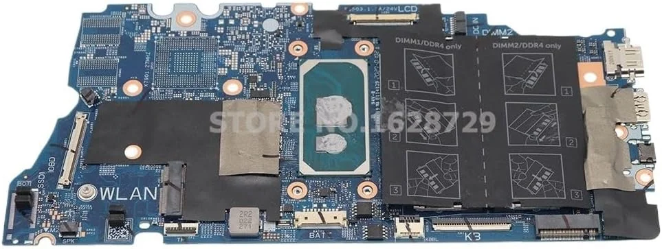 مادربرد لپ تاپ 15 7500 مدل SRGKL I5-1035G1 با شماره قطعه CN-0GVCY9 0GVCY9 GVCY9 19789-1