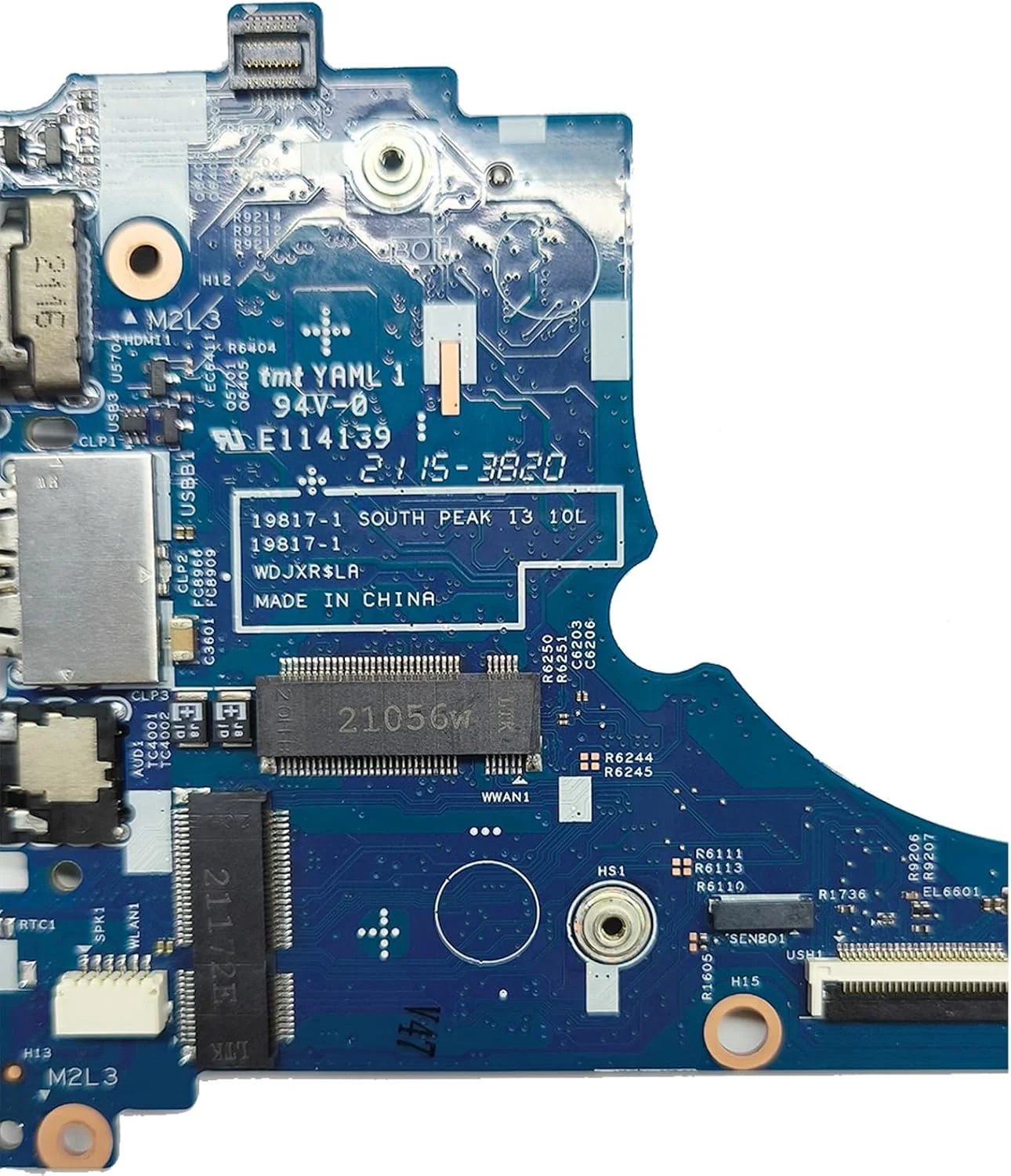 مادربرد جایگزین لپ تاپ، برد اصلی پردازنده برای Dell Latitude 5320 با i3-1125G4 8GB 19817-1 UMA 08RCWJ 8RCWJ CN-08RCWJ تست شده و سالم، آبی مادربرد جایگزین لپ تاپ، برد اصلی پردازنده برای Dell Latitude 5320 با i3-1125G4 8GB 19817-1 UMA 08RCWJ 8RCWJ CN-08RCWJ تست شده و سالم، آبی