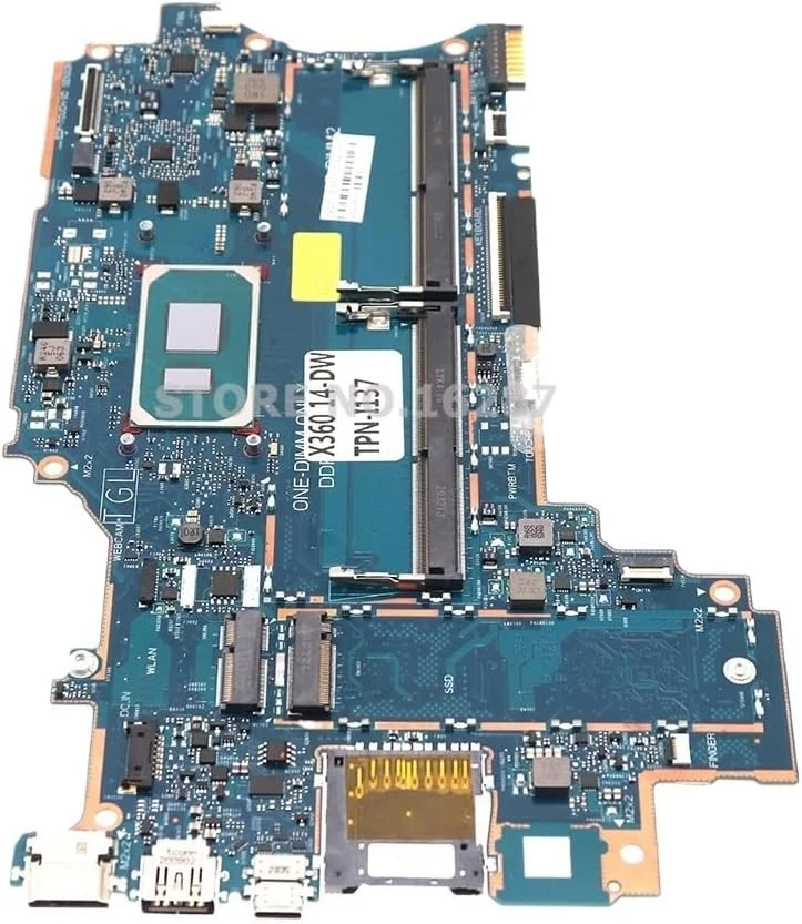 مادربرد لپ تاپ پاویلیون X360 14-DW مدل M21492-601 M21492-001 TPN-I137 I3-1115G4 LAIKA-6050A3202801-MB-A02