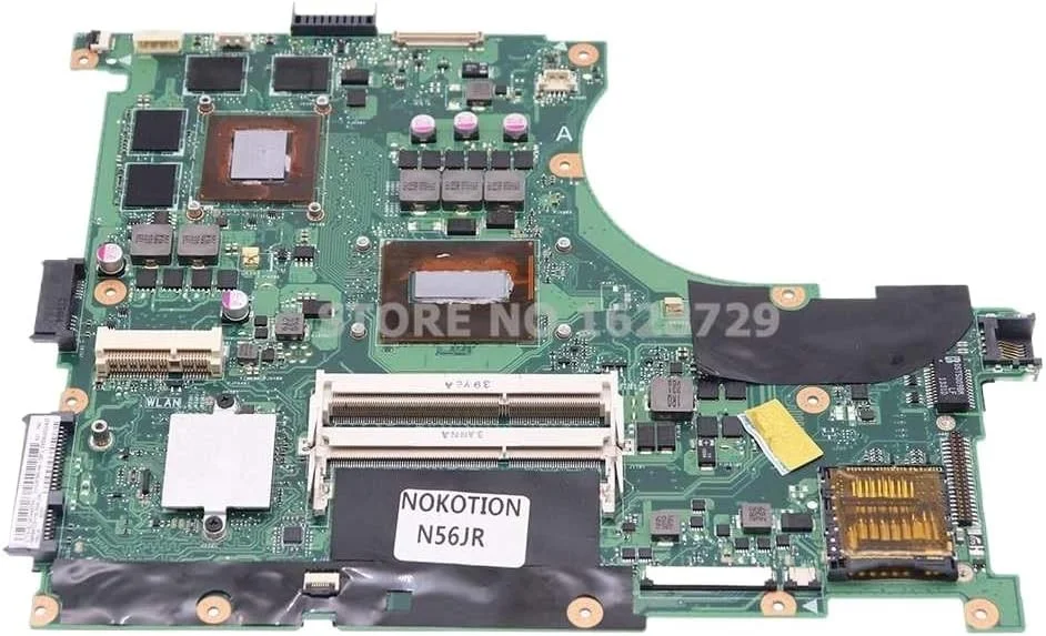 برد اصلی N56JR مناسب برای لپ تاپ N56JR N56JK N56J N56 با پردازنده I5-4200HQ و کارت گرافیک GTX760M 2GB
