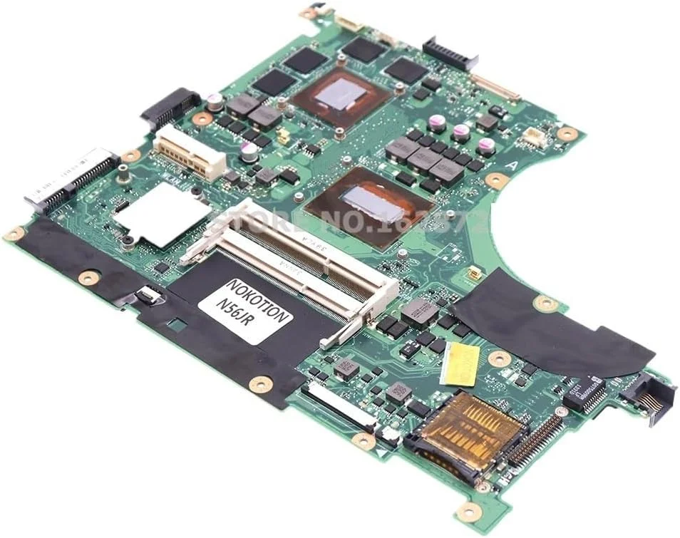 برد اصلی N56JR مناسب برای لپ تاپ N56JR N56JK N56J N56 با پردازنده I5-4200HQ و کارت گرافیک GTX760M 2GB برد اصلی N56JR مناسب برای لپ تاپ N56JR N56JK N56J N56 با پردازنده I5-4200HQ و کارت گرافیک GTX760M 2GB