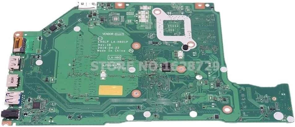 مادربرد لپ تاپ مدل NBHF911001 NBHF911002 EH5LP LA-H801P مناسب برای A315-42 A515-43 A315-42G A515-43 با پردازنده R3/R5 DDR4 (پردازنده Ryzen 7 R7-3700)