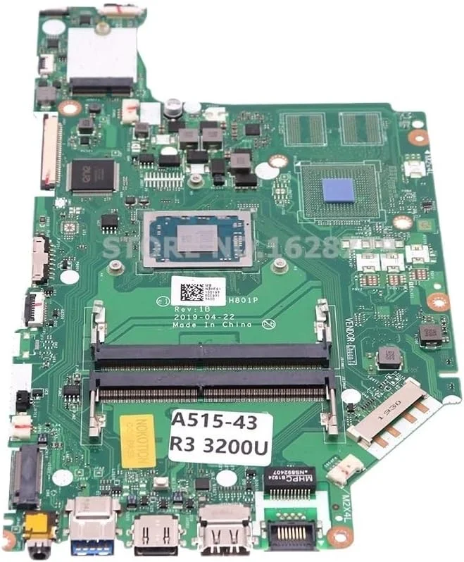 مادربرد لپ تاپ مدل NBHF911001 NBHF911002 EH5LP LA-H801P مناسب برای A315-42 A515-43 A315-42G A515-43 با پردازنده R3/R5 DDR4 (پردازنده Ryzen 3 R3-3200) مادربرد لپ تاپ مدل NBHF911001 NBHF911002 EH5LP LA-H801P مناسب برای A315-42 A515-43 A315-42G A515-43 با پردازنده R3/R5 DDR4 (پردازنده Ryzen 3 R3-3200)