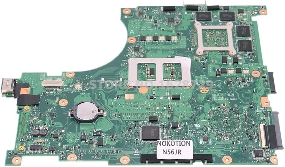 مادربرد N56JR مناسب برای لپ تاپ های N56JR N56JK N56J N56 با پردازنده I5-4200HQ و کارت گرافیک GTX760M 2GB مادربرد N56JR مناسب برای لپ تاپ های N56JR N56JK N56J N56 با پردازنده I5-4200HQ و کارت گرافیک GTX760M 2GB