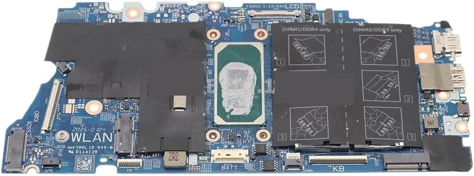مادربرد لپ تاپ CN-0TG76R 0TG76R 06DNFY 19775-1 برای Inspiron 5401 5501 5408 5508 Vostro 5401 5501 با پردازنده SRGKL i5-1035G1 DDR4 (پردازنده I3-1005G1)