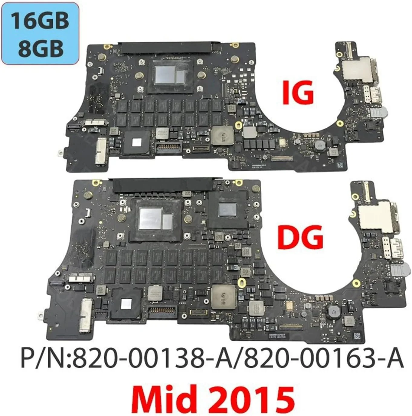 سازگار با لپ تاپ پرو 15 اینچ A1398 مادربرد، پردازنده i7 با 8 گیگابایت یا 16 گیگابایت رم، مدل های سال 2012 تا 2015، لوازم جانبی (مدل میان 2015 با گرافیک یکپارچه 2.5 و 16 گیگابایت رم) سازگار با لپ تاپ پرو 15 اینچ A1398 مادربرد، پردازنده i7 با 8 گیگابایت یا 16 گیگابایت رم، مدل های سال 2012 تا 2015، لوازم جانبی (مدل میان 2015 با گرافیک یکپارچه 2.5 و 16 گیگابایت رم)