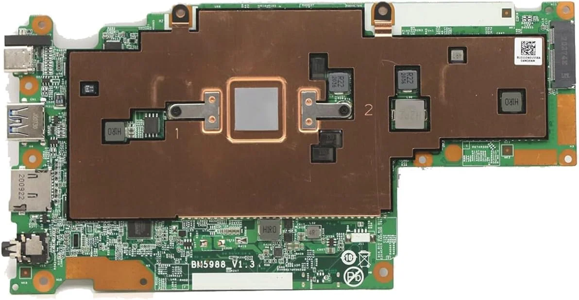 مادربرد جایگزین 5B21B63140 برای لپ تاپ لنوو Chromebook 300E نسل دوم AST با 4 گیگابایت رم و 32 گیگابایت حافظه و پردازنده A49120C