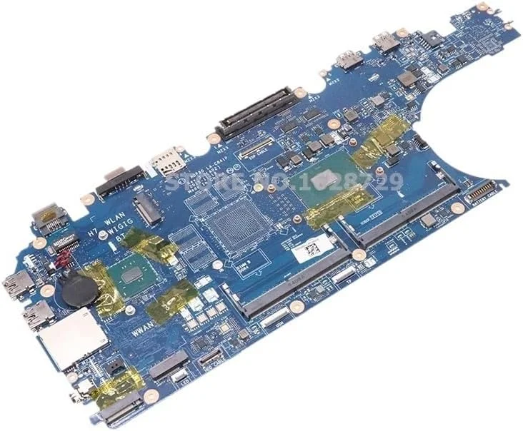 مادربرد لپ تاپ ADP90 LA-C841P CN-0CPTX8 0CPTX8 CPTX8 برای Latitude 5570 E5570 با پردازنده SR2FS I5-6440HQ DDR4