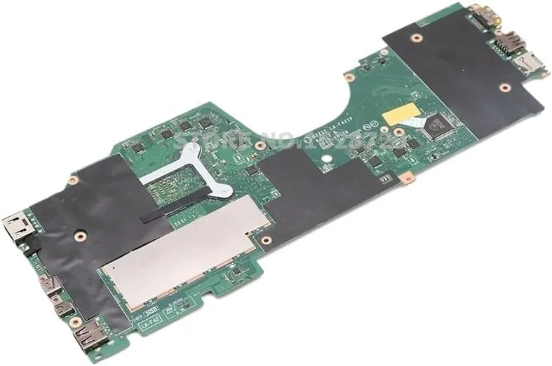 مادربرد لپ تاپ یوگا 380 X380 مدل DTZS1 LA-F421P 02DA004 02DA006 با پردازنده SR3LA I5-8250U و 8 گیگابایت رم