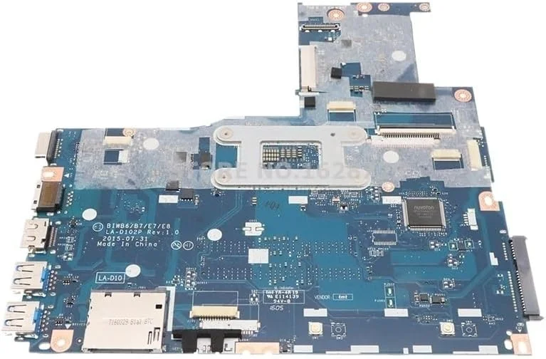 مادربرد لپ تاپ B51-80 سایز 15 اینچ مدل SR2EU I3-6100U BIWB6 B7 E7 E8 LA-D102P