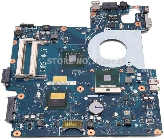 مادربرد لپ تاپ BA92-05467A BA92-05467B برای R510 NP-R510 DDR2 رایگان + هیت سینک مناسب برای R505 (فقط مادربرد)