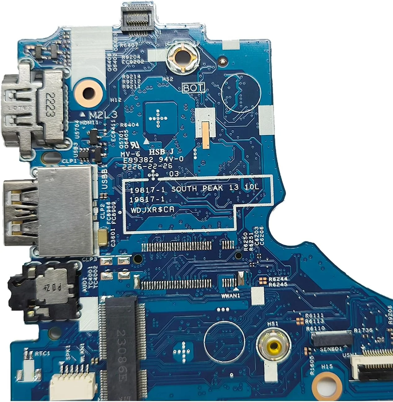مادربرد جایگزین لپ تاپ دل Latitude 5320 با پردازنده i3-1125G4، رم 8 گیگابایت، شماره مدل 19817-1 UMA 03F5F8 3F5F8 CN-03F5F8، تست شده و سالم، آبی مادربرد جایگزین لپ تاپ دل Latitude 5320 با پردازنده i3-1125G4، رم 8 گیگابایت، شماره مدل 19817-1 UMA 03F5F8 3F5F8 CN-03F5F8، تست شده و سالم، آبی