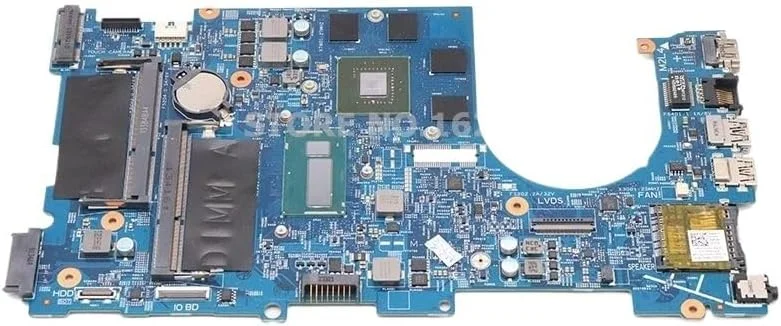 مادربرد لپ تاپ اینسپایرون 17R 7737 با صفحه نمایش 17.3 اینچی، مدل پردازنده SR16Z I7-4500U و پردازنده گرافیکی GT 750M، شماره قطعه CN-0CJFT4 0CJFT4 12309-1 F53D4 (مدل پردازنده I5-4200U و پردازنده گرافیکی GT750M) مادربرد لپ تاپ اینسپایرون 17R 7737 با صفحه نمایش 17.3 اینچی، مدل پردازنده SR16Z I7-4500U و پردازنده گرافیکی GT 750M، شماره قطعه CN-0CJFT4 0CJFT4 12309-1 F53D4 (مدل پردازنده I5-4200U و پردازنده گرافیکی GT750M)