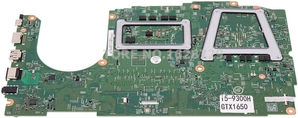 مادربرد لپ تاپ Inspiron G3 15-3590 مدل I5/i7 GTX 1650 18825-1 7JP7F CN-01YV01 01YV01 CN-0FMG64 0FMG64 (I5-9300H GTX1650)