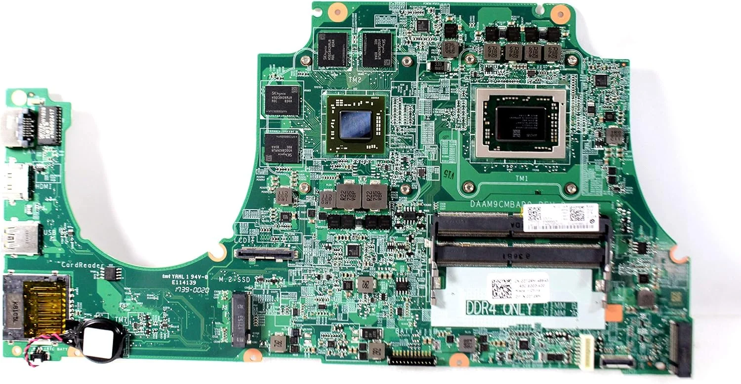 مادربرد سیستم Insp 15 5576 با پردازنده چهارهستهای A M D 3.0Ghz مدل 2TG9M CN-02TG9M (بازسازی شده) مادربرد سیستم Insp 15 5576 با پردازنده چهارهستهای A M D 3.0Ghz مدل 2TG9M CN-02TG9M (بازسازی شده)