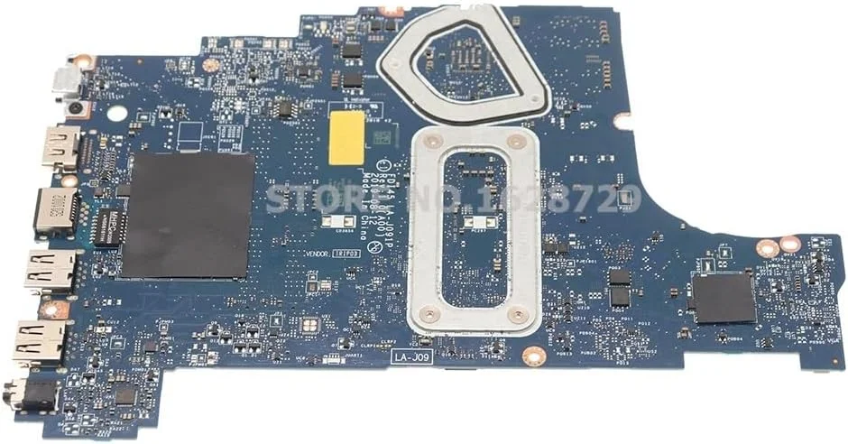 مادربرد لپ تاپ مناسب مدل های 3493 3593 5493 5593 با پردازنده I7-1065G7 و کارت گرافیک MX230، شماره قطعه CN-050RDR 050RDR FDI45 LA-J091P (همچنین مناسب پردازنده I5-1035G1 و کارت گرافیک MX230)