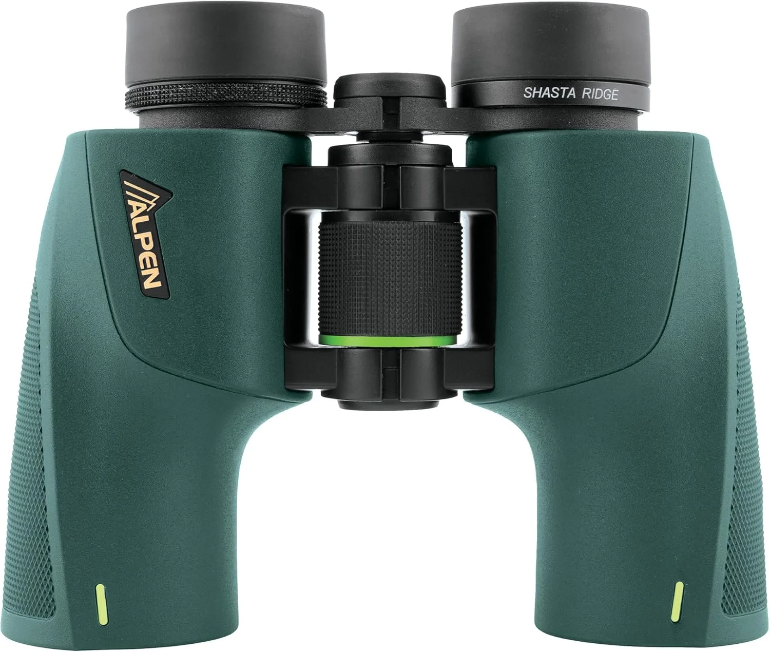 دوربین دوچشمی آلپن Shasta Ridge 8×36 – منشورهای Porro مقاوم در برابر آب، اپتیک کاملاً چند لایه، فاصله چشمی زیاد، طراحی مقاوم برای تماشای پرندگان، شکار و ماجراجویی در فضای باز