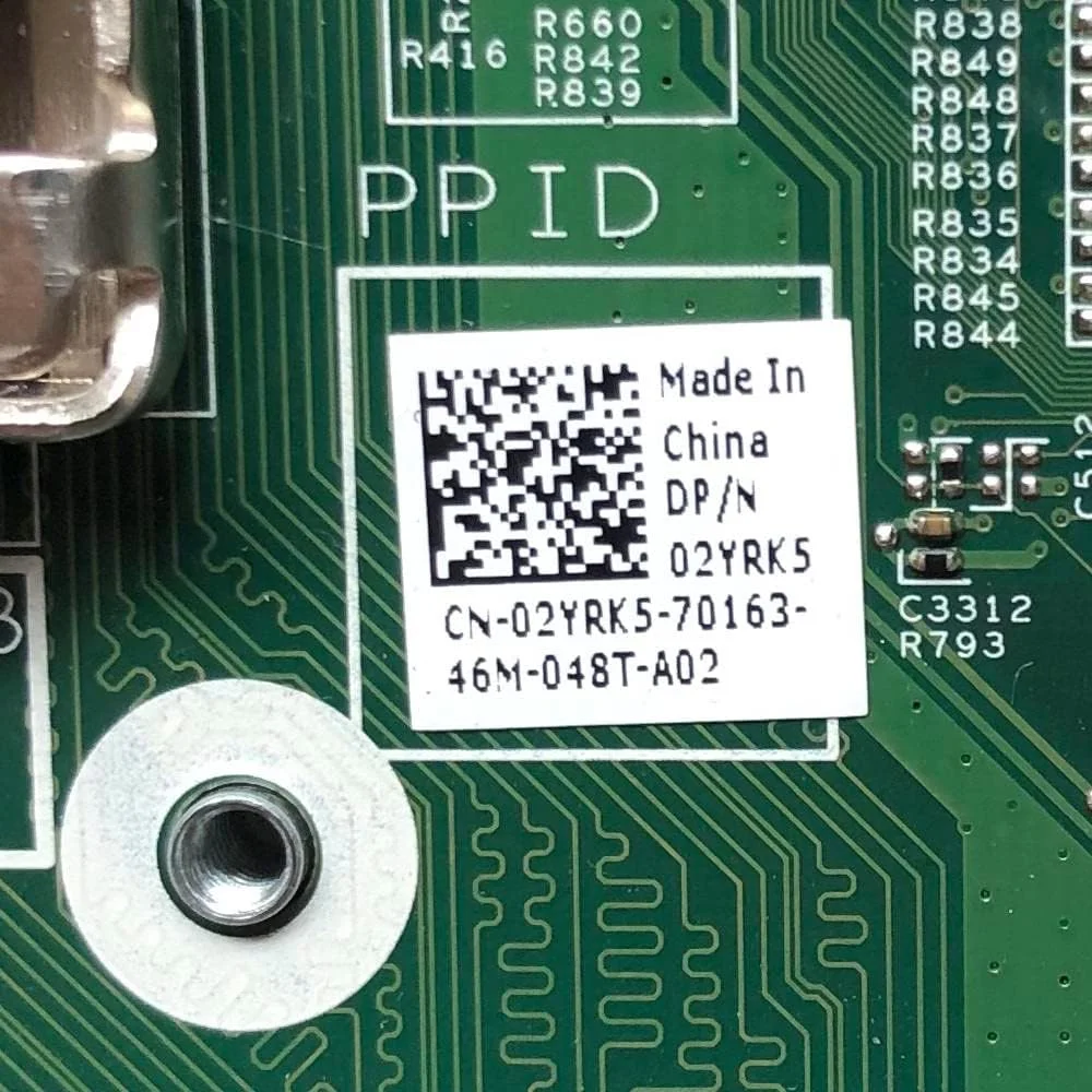 مادربرد کامپیوترهای شخصی Inspiron 3647 3847 SFF مدل CN-02YRK5 02YRK5 DIH81R/General 12127-1M تست شده