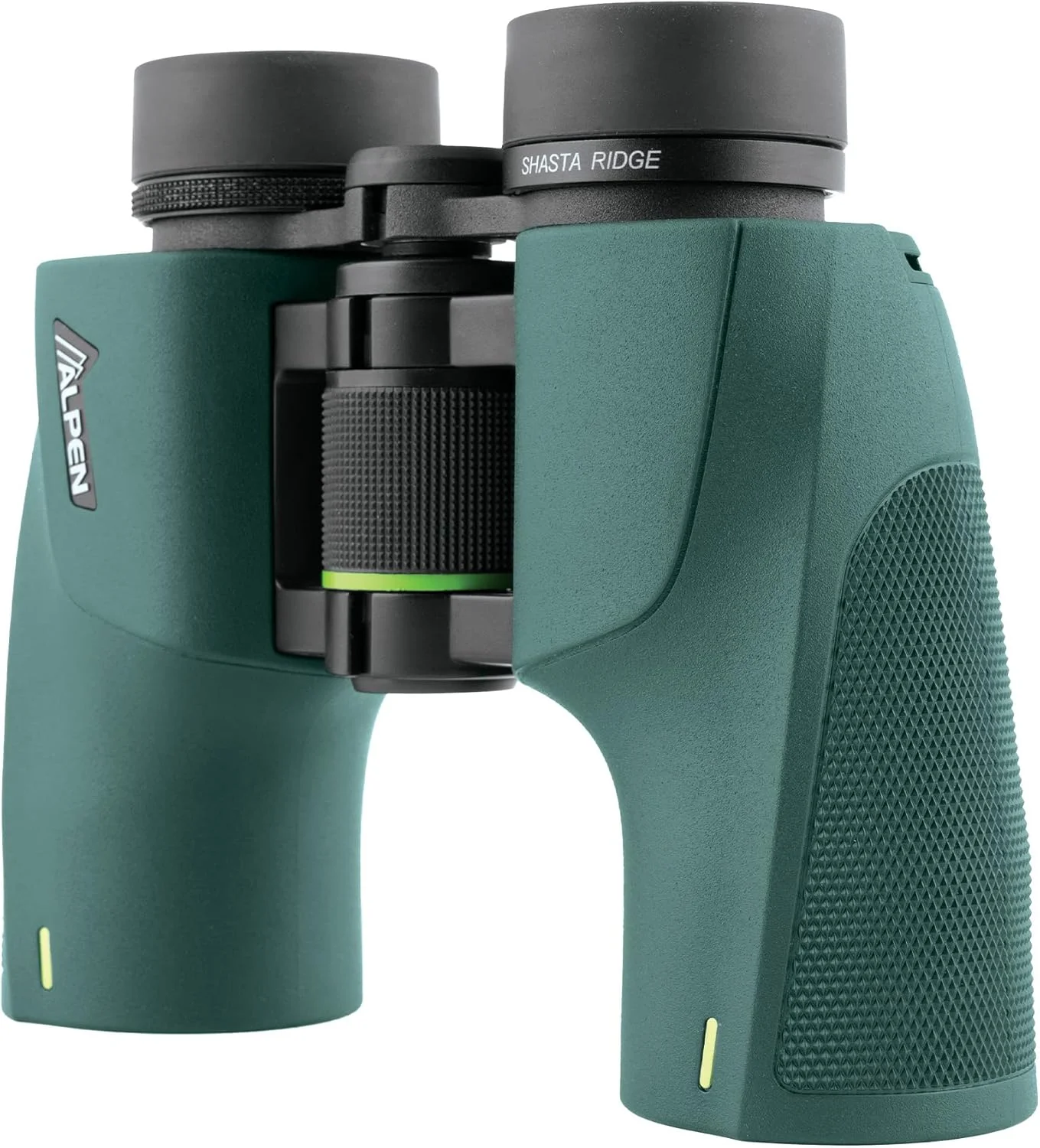 دوربین دوچشمی آلپن Shasta Ridge 8×36 – منشورهای Porro مقاوم در برابر آب، اپتیک کاملاً چند لایه، فاصله چشمی زیاد، طراحی مقاوم برای تماشای پرندگان، شکار و ماجراجویی در فضای باز