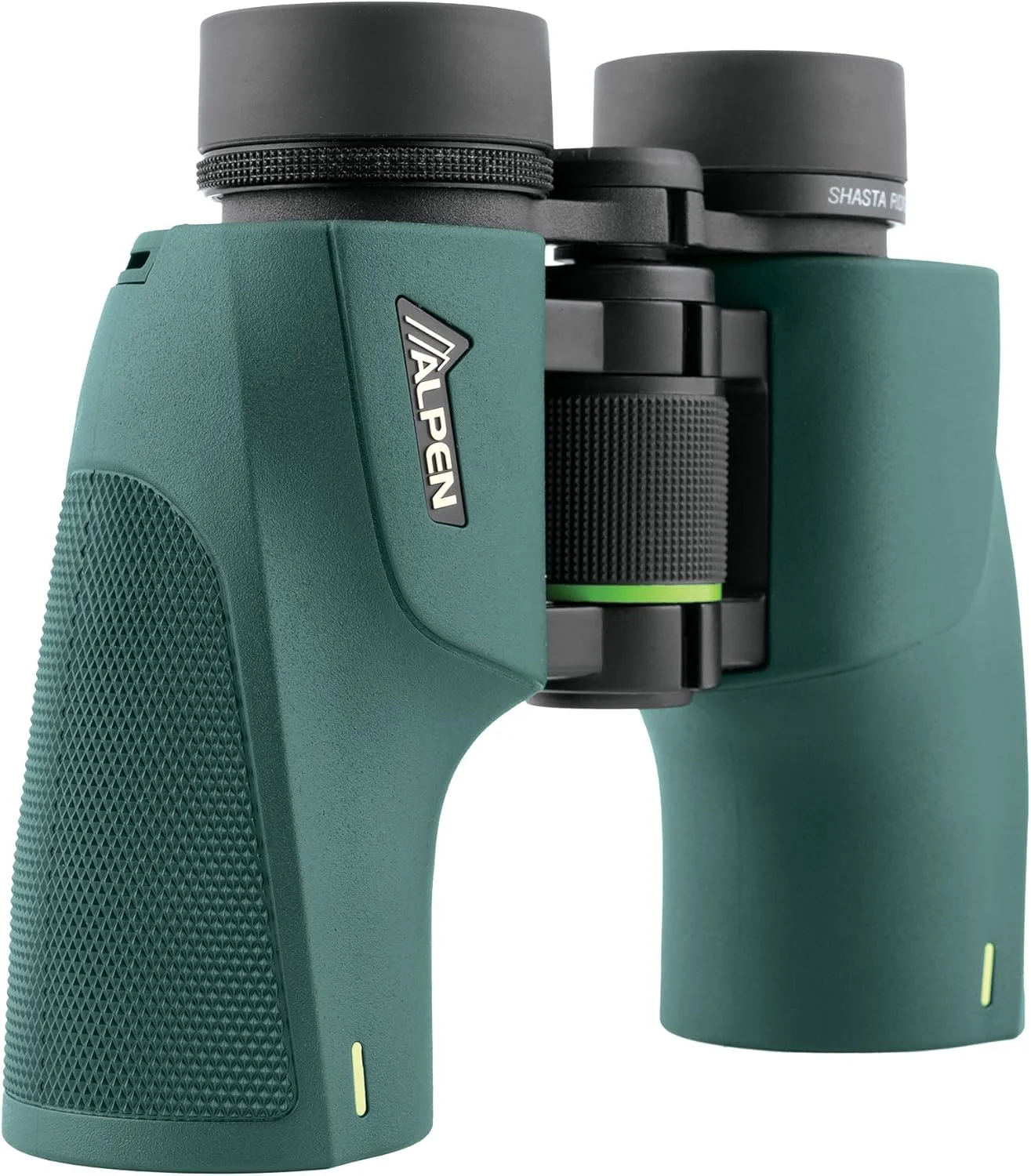 دوربین دوچشمی آلپن Shasta Ridge 8×36 – منشورهای Porro مقاوم در برابر آب، اپتیک کاملاً چند لایه، فاصله چشمی زیاد، طراحی مقاوم برای تماشای پرندگان، شکار و ماجراجویی در فضای باز