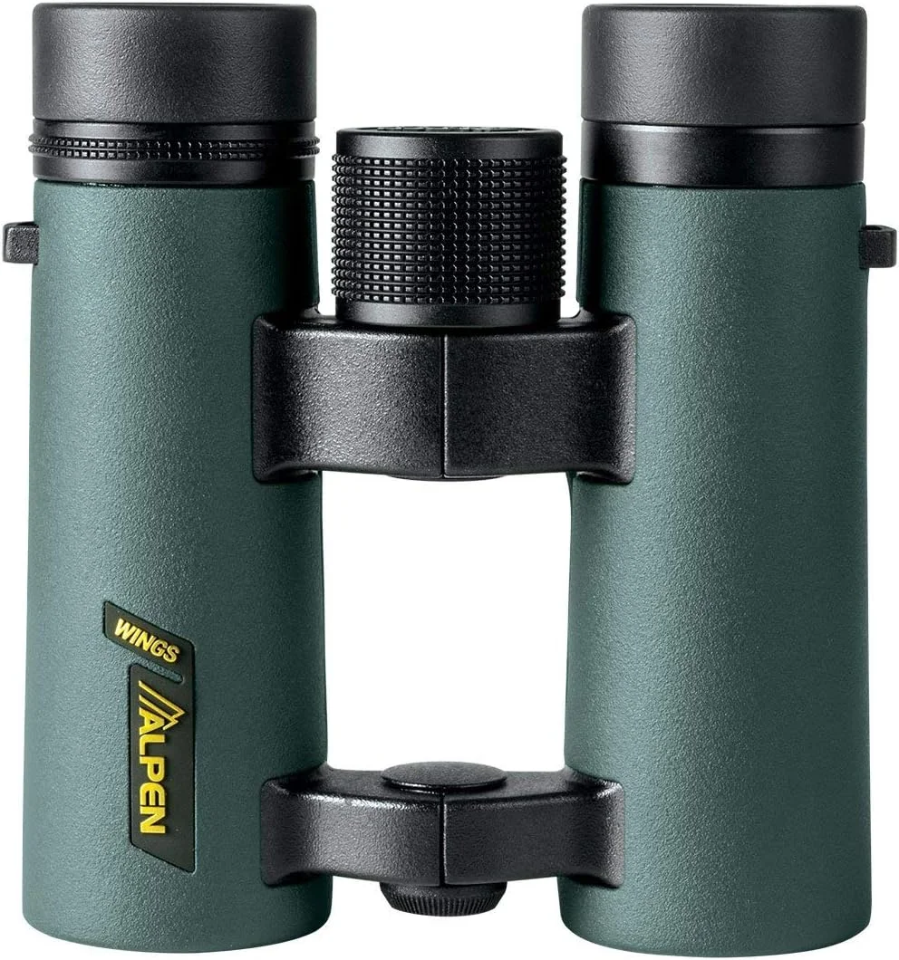دوربین دوچشمی آلپن Wings 8×34 – ضد آب، پوشش چند لایه کامل BaK4، فاصله چشمی زیاد، طراحی مقاوم – دوربین دوچشمی جمع و جور برای تماشای پرندگان، مسافرت و استفاده در فضای باز