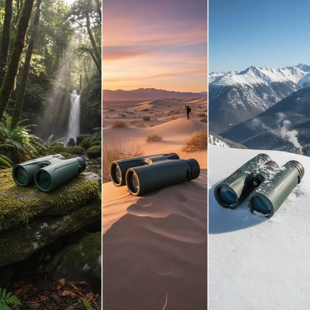 دوربین دوچشمی آلپن MagnaView 10×42 | پوشش چند لایه BK7+BAK4 | مقاوم در برابر آب، مناسب فضای باز