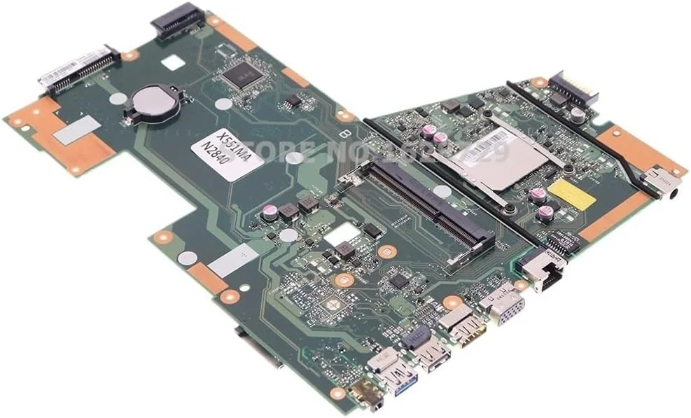 مادربرد لپ تاپ برای F551MA R512MA X551 X551M X551MA، REV:2.0 با N2840 DDR3 (N3520 N3530 N3540)
