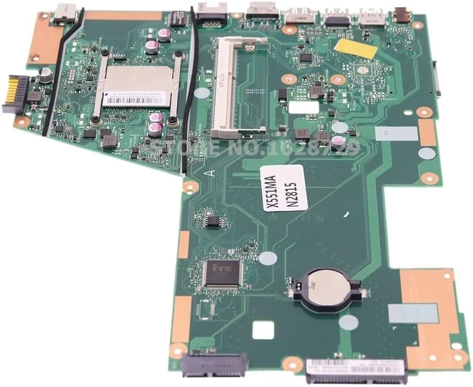 مادربرد لپ تاپ برای مدل های F551MA, R512MA, X551, X551M, X551MA، REV:2.0 با پردازنده N2815 DDR3 (قابل استفاده با N3520, N3530, N3540)