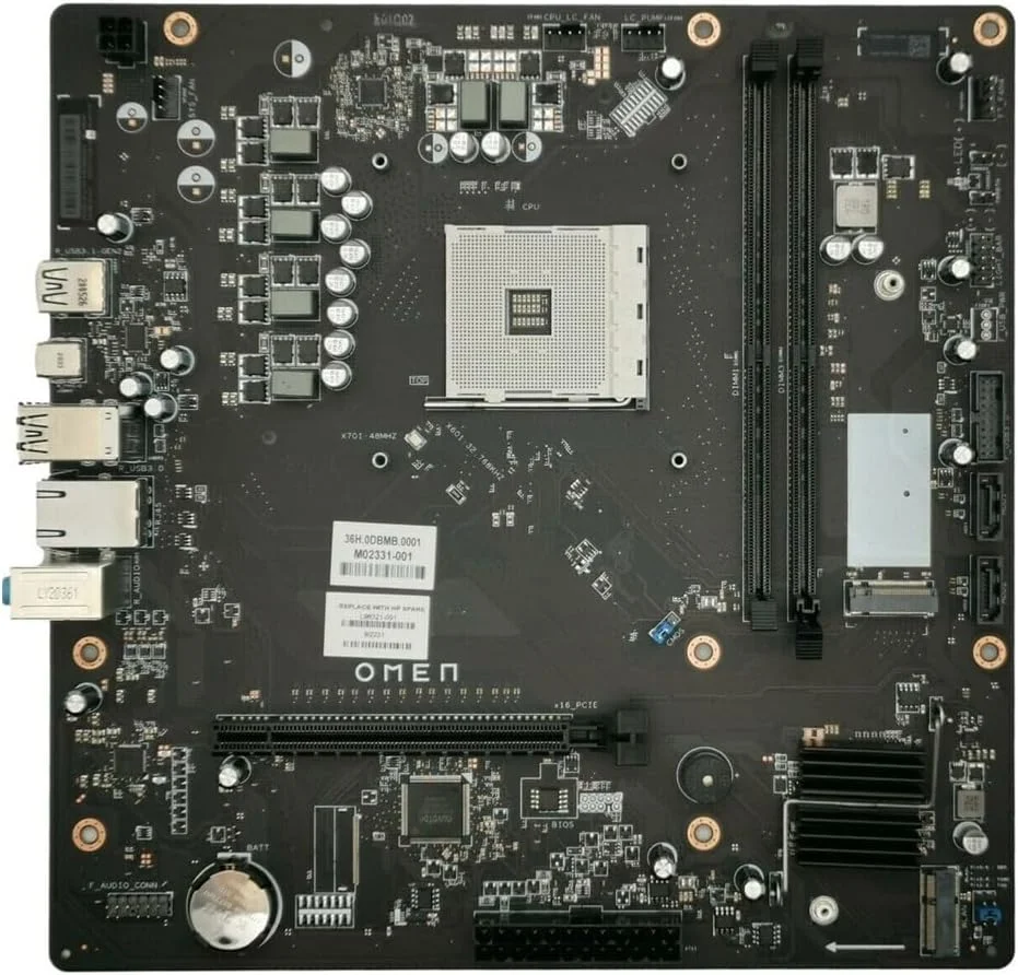 مادربرد دسکتاپ L96321-001 برای HP OMEN GT1 AMD CHIPSET B450 سوکت AM4
