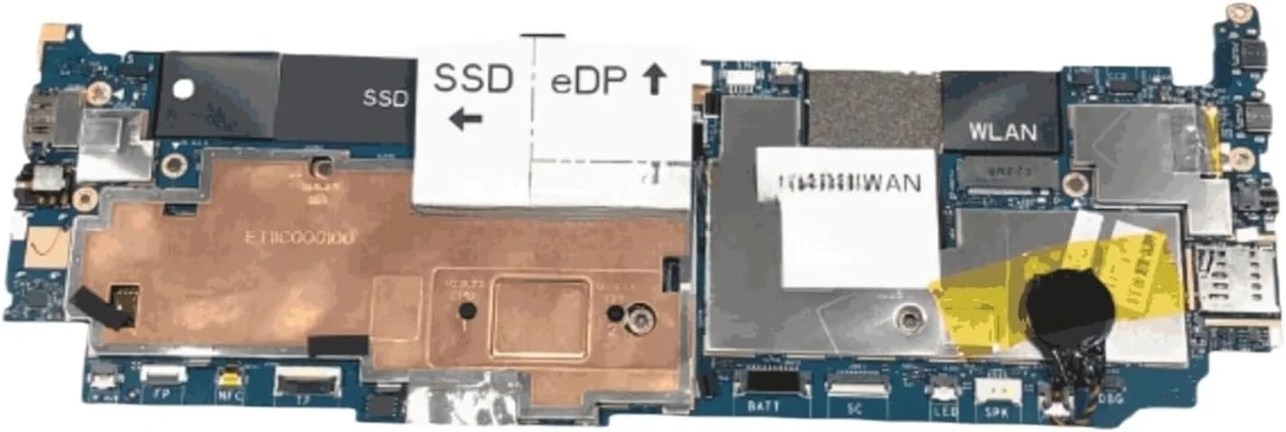 مادربورد LA-D312P با پردازنده M3-6Y30 و 4 گیگابایت رم مدل 7370