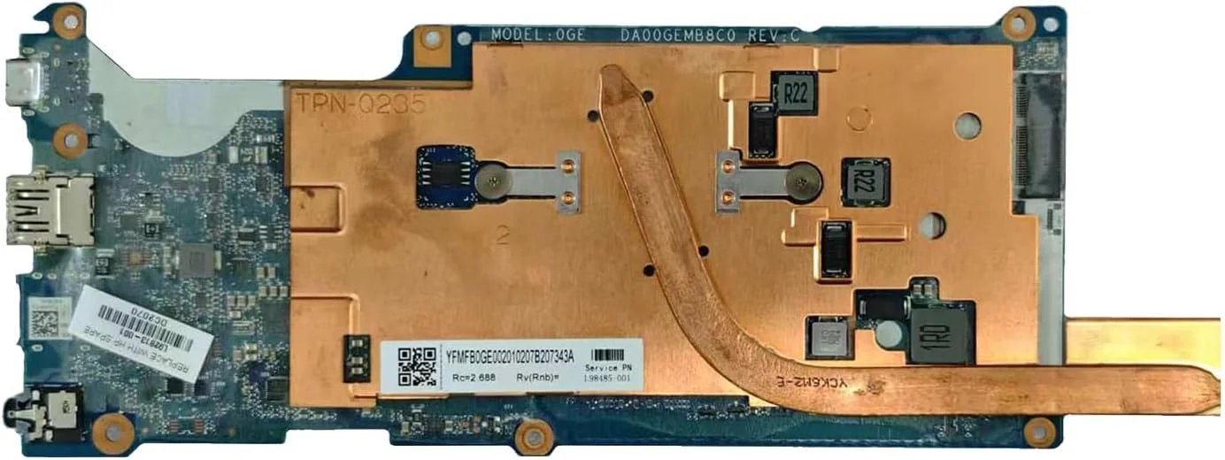 مادربرد جایگزین L92813-001 برای لپ تاپ HP Chromebook 11A G8 EE، با 4 گیگابایت رم و 32 گیگابایت حافظه، پردازنده A49120C نسخه K مادربرد جایگزین L92813-001 برای لپ تاپ HP Chromebook 11A G8 EE، با 4 گیگابایت رم و 32 گیگابایت حافظه، پردازنده A49120C نسخه K